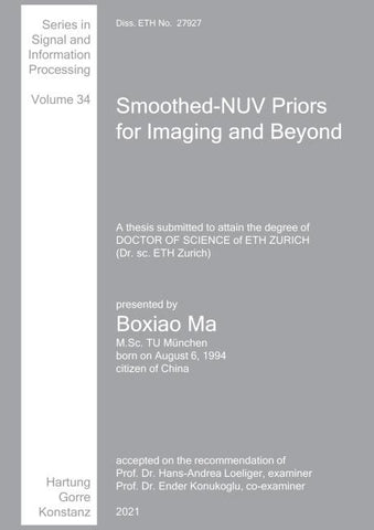 Smoothed-NUV Priors for Imaging and Beyond