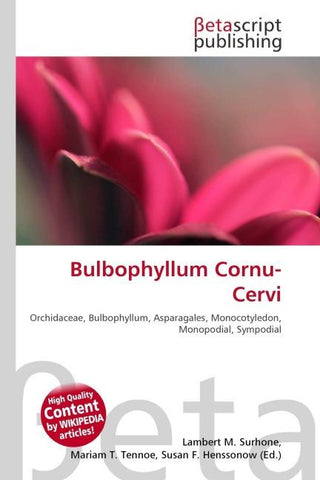 Bulbophyllum Cornu-Cervi
