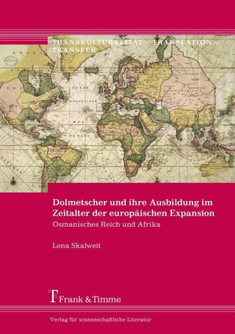Dolmetscher und ihre Ausbildung im Zeitalter der europäischen Expansion