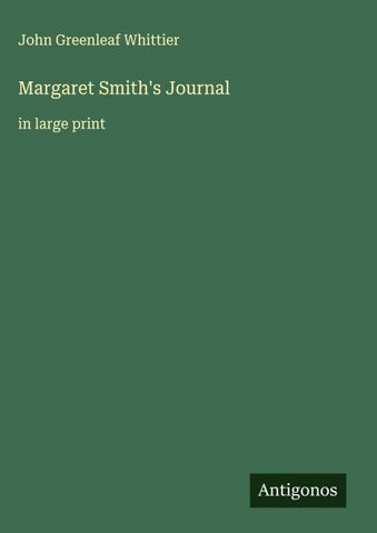 Margaret Smith's Journal
