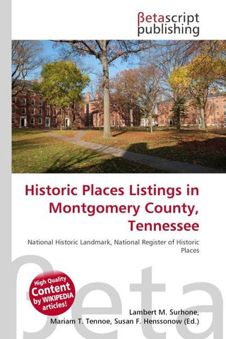 Historic Places Listings in Montgomery County, Tennessee