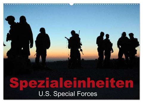 Spezialeinheiten • U.S. Special Forces (Wandkalender 2026 DIN A2 quer), CALVENDO Monatskalender