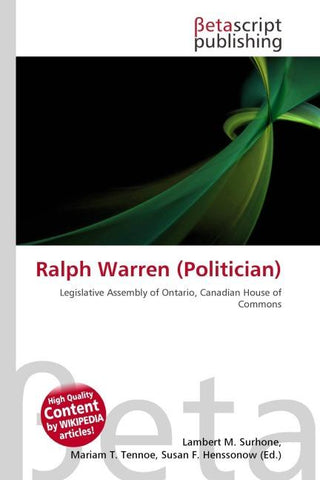 Ralph Warren (Politician)
