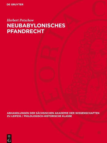 Neubabylonisches Pfandrecht