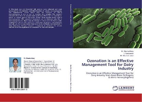 Ozonation is an Effective Management Tool for Dairy Industry