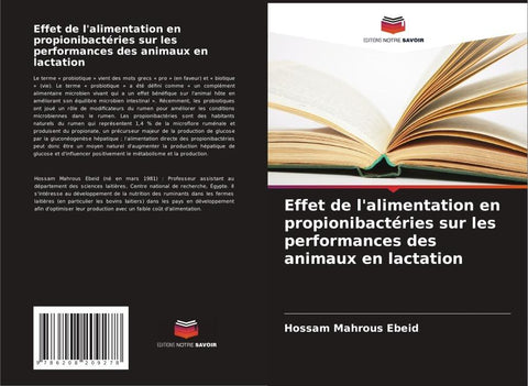 Effet de l'alimentation en propionibactéries sur les performances des animaux en lactation