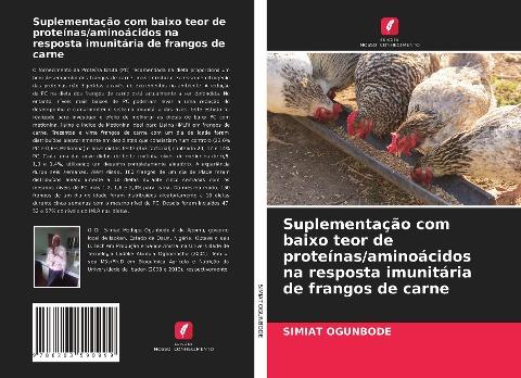 Suplementação com baixo teor de proteínas/aminoácidos na resposta imunitária de frangos de carne