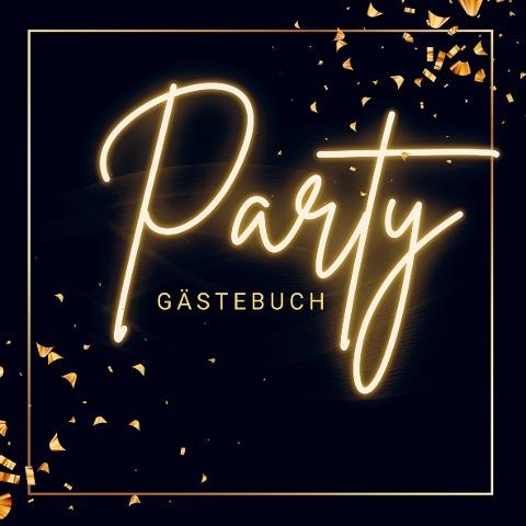 Gästebuch "Party"- Premium Gästebuch Blanko