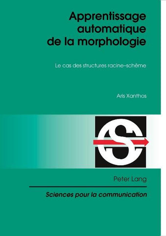 Apprentissage automatique de la morphologie