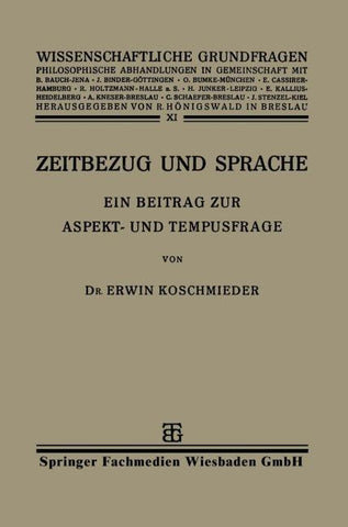 Zeitbezug und Sprache