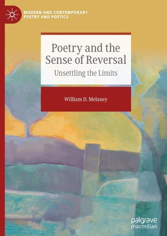 Poetry and the Sense of Reversal