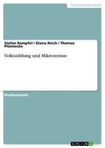 Volkszählung und Mikrozensus