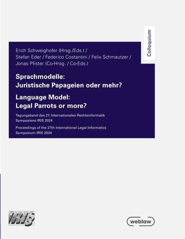 Sprachmodelle: Juristische Papageien oder mehr?