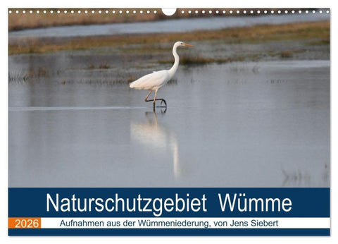 Naturschutzgebiet Wümme (Wandkalender 2026 DIN A3 quer), CALVENDO Monatskalender