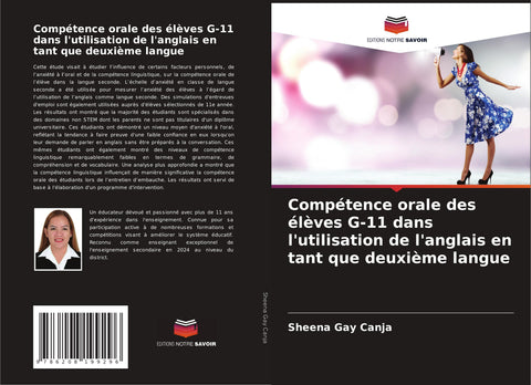 Compétence orale des élèves G-11 dans l'utilisation de l'anglais en tant que deuxième langue