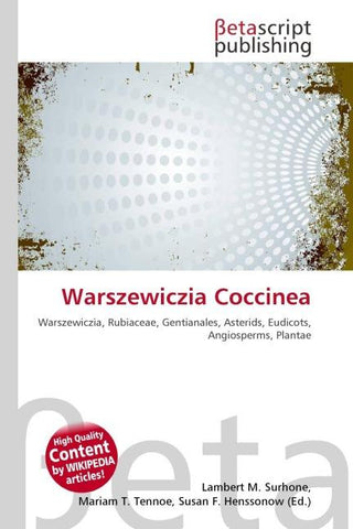 Warszewiczia Coccinea
