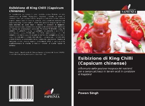 Esibizione di King Chilli (Capsicum chinense)