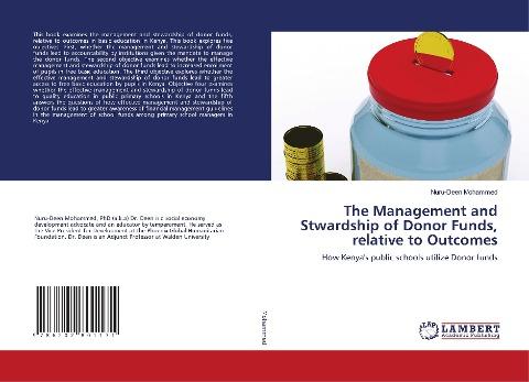 The Management and Stwardship of Donor Funds, relative to Outcomes