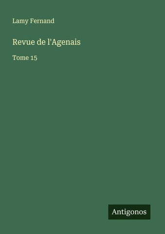 Revue de l'Agenais