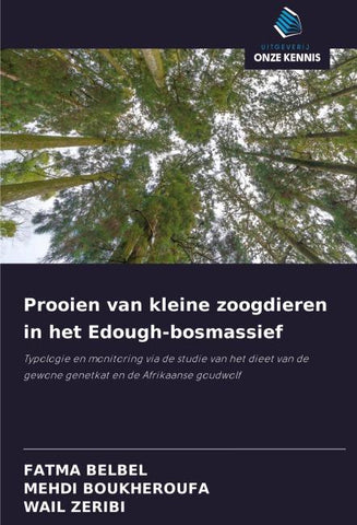 Prooien van kleine zoogdieren in het Edough-bosmassief