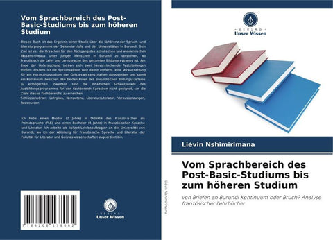 Vom Sprachbereich des Post-Basic-Studiums bis zum höheren Studium