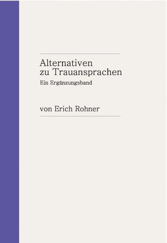 Alternativen zu Trauansprachen