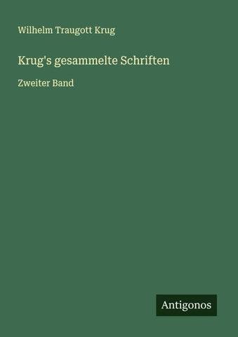 Krug's gesammelte Schriften