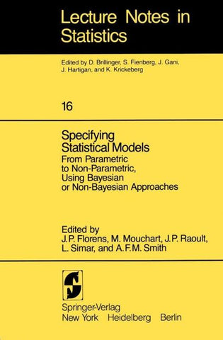 Specifying Statistical Models