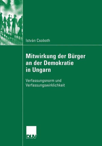 Mitwirkung der Bürger an der Demokratie in Ungarn