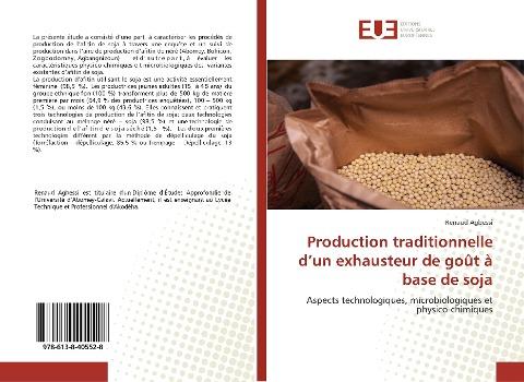 Production traditionnelle d'un exhausteur de goût à base de soja