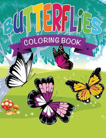 Butterflies Coloring Book