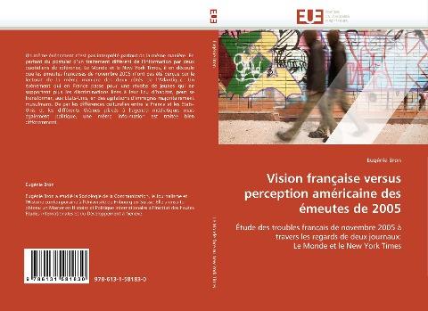 Vision française versus perception américaine des émeutes de 2005