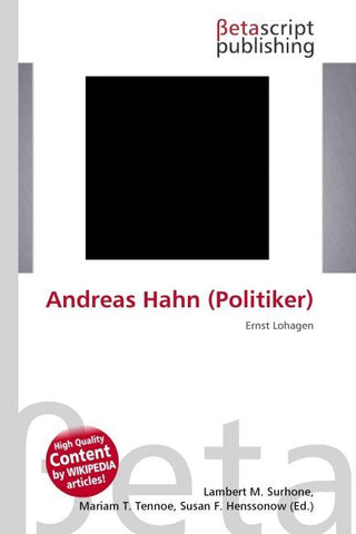 Andreas Hahn (Politiker)