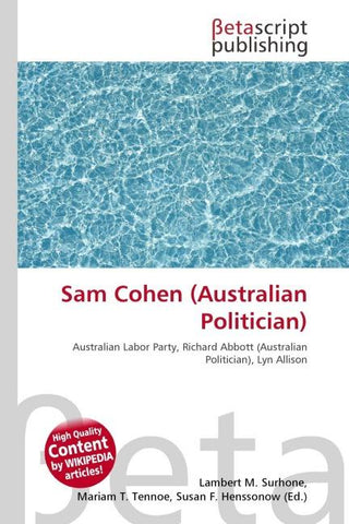 Sam Cohen (Australian Politician)