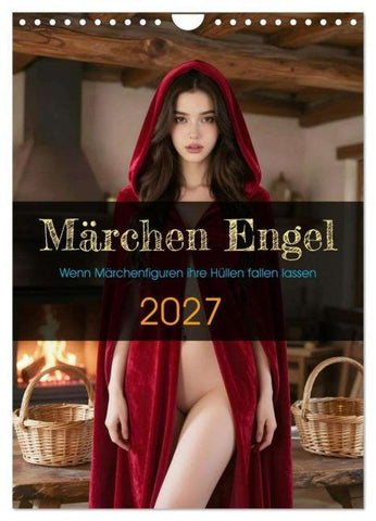 Märchen Engel (Wandkalender 2027 DIN A4 hoch), CALVENDO Monatskalender