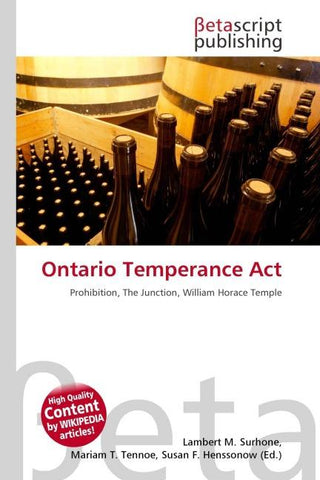 Ontario Temperance Act
