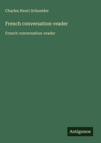 French conversation-reader