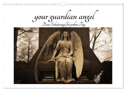 your guardian angel - Dein Schutzengel für jeden Tag (Wandkalender 2026 DIN A3 quer), CALVENDO Monatskalender