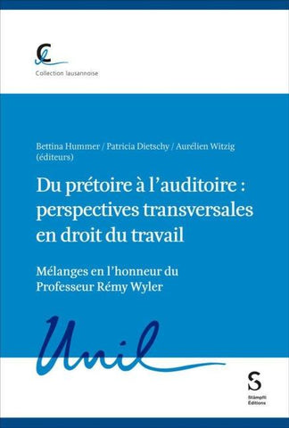 Du prétoire à l’auditoire : perspectives transversales en droit du travail