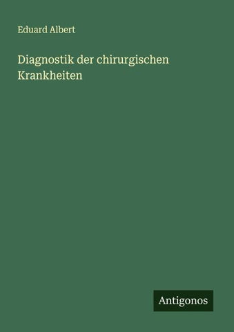 Diagnostik der chirurgischen Krankheiten