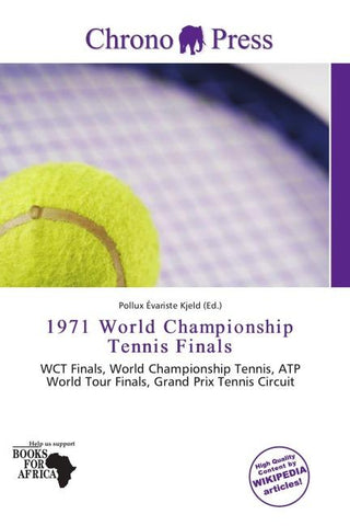 1971 World Championship Tennis Finals