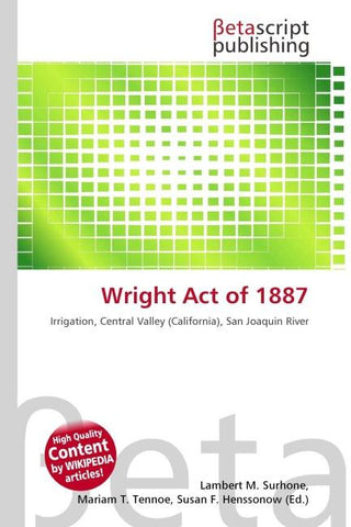 Wright Act of 1887