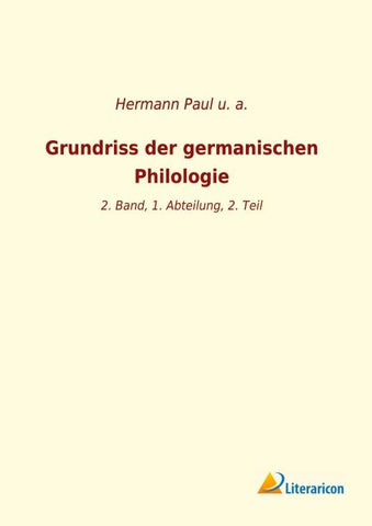 Grundriss der germanischen Philologie
