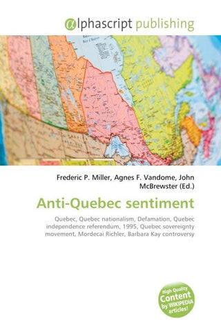 Anti-Quebec sentiment
