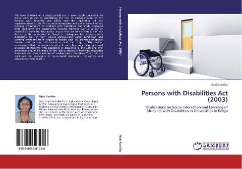 Persons with Disabilities Act (2003)