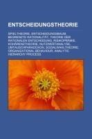 Entscheidungstheorie