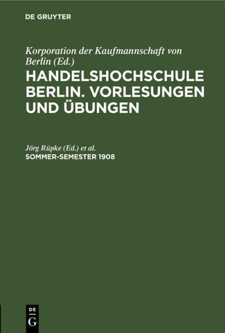 Sommer-Semester 1908
