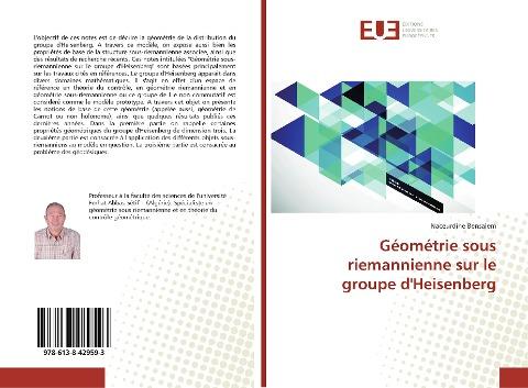Géométrie sous riemannienne sur le groupe d'Heisenberg