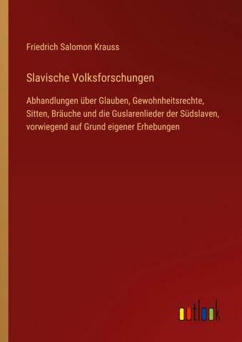 Slavische Volksforschungen
