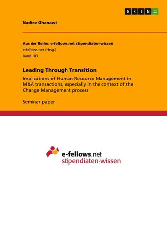 Leading Through Transition